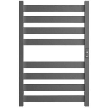 Полотенцесушитель электрический Stout (Стаут) Grunce Quadro Графит 80х50 (SHQ-G4QQ-008050)