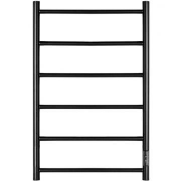 Полотенцесушитель электрический Stout (Стаут) Jazz Quadro Черный матовый 80х50 см (SHQ-J2QQ-008050)