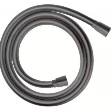 Душевой шланг Axor (Аксор) Starck 160 см., с металлическим эффектом, цвет: шлифованный черный хром 28626340