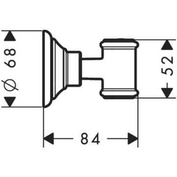 Держатель ручного душа Axor (Аксор) Montreux, цвет: хром 16325000