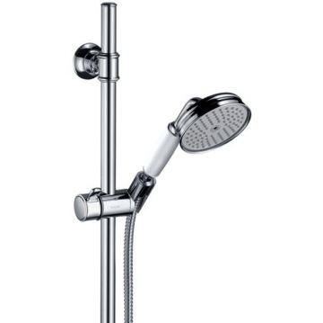 Душевой набор Axor (Аксор) Montreux, с ручным душем, штангой и держателем душа, цвет: хром 27982000
