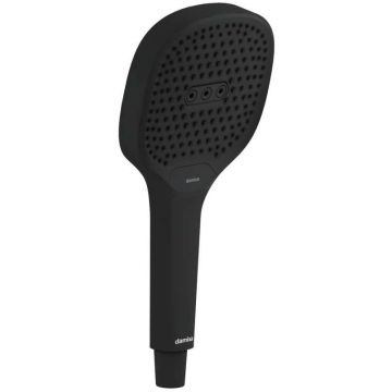 Ручной душ Damixa (Дамикса) Merkur квадрат, 3 функции, черный, 940020300