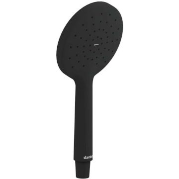 Ручной душ Damixa (Дамикса) Jupiter круглый, 1 функция, черный, 977020300