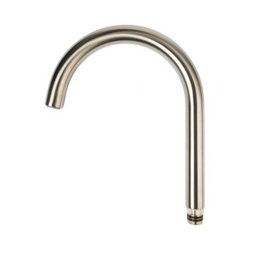 Излив для кухни Iddis (Иддис), J-образный, нерж. сталь, 176х217 мм, поворотный, сатин, 995J18S5SM