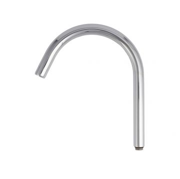 Излив для кухни Iddis (Иддис), J-образный, нержавеющая сталь, 208х259 мм, поворотный, хром, 995J21C5SM