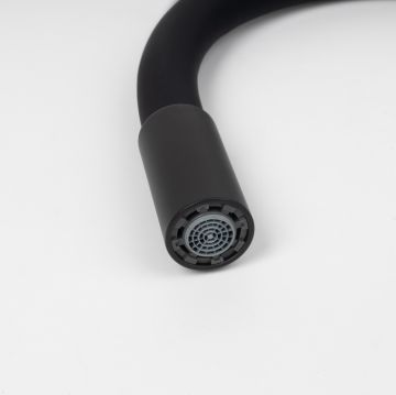 Излив для кухни Iddis (Иддис), гибкий, силикон, 600 мм, черный, 995FB60B5SM-1