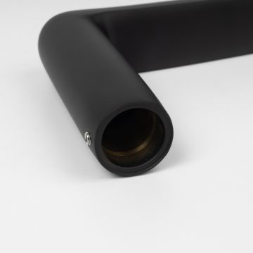 Излив для смесителя Iddis (Иддис), с верхним душем, латунь, 160 мм, поворотный, черный, 995VD16B6SM