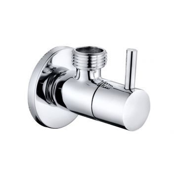 Кран угловой Iddis, с отражателем, 1/2; 1/2, кран-букса, латунь, 910B0Z4C2CZ