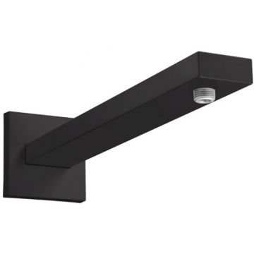 Держатель ручного душа Hansgrohe (Хансгрое) , 38,9 см, цвет: черный матовый 27694670