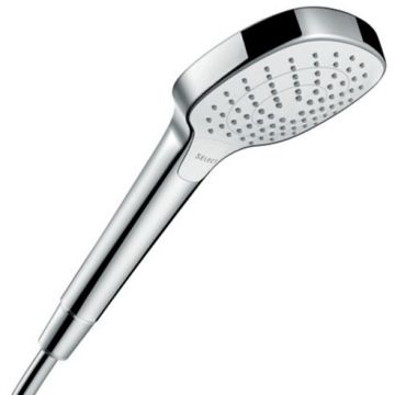 Ручной душ Hansgrohe Croma Select ЕсоSm 11 см, цвет: белый/хром Е Vаriо 26812400