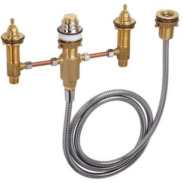 Базовый набор Hansgrohe (Хансгрое) Talis для установки смесителя на 4 отверстия на край ванны 13244180