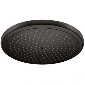Верхний душ Hansgrohe (Хансгрое) Croma 280 28 см., потолочный/настенный, 1jеt, ЕсоSmаrt, цвет: черный матовый 26221670