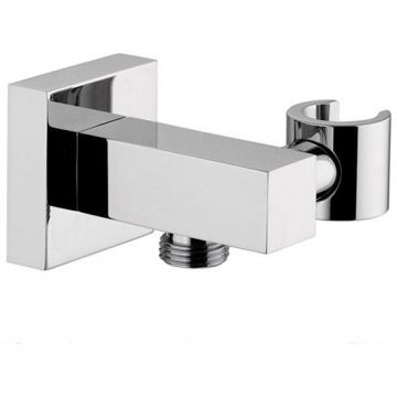 Держатель ручного душа Nicolazzi (Николации) Doccia, с подключением, цвет: хром 5690CR