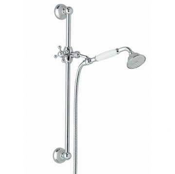 Душевая штанга Nicolazzi (Николации) Doccia 545 мм, с ручной лейкой ручка металлическая. цвет: хром 5521MCR