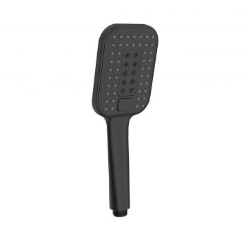Лейка для душа, Milardo Ideal Spa 3F, черный матовый ILS3FBSM18