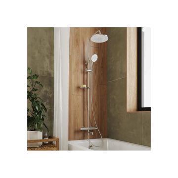 Удлинитель штанги для душевой системы Milardo Ideal Spa глянцевый хром ILS30CRM38