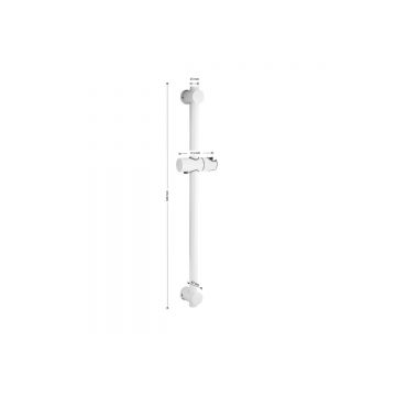 Стойка для душа Magnus (Магнус) 9280, белый