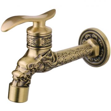 Сливной кран Bronze de Luxe (Бронз Де Люкс) длинный 21595/1 (насадка-рассекатель) бронза