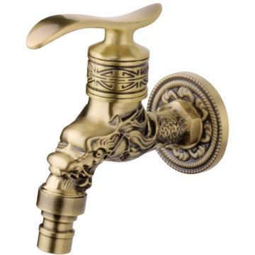 Сливной кран Bronze de Luxe (Бронз Де Люкс) 21974/2 (насадка-для шланга) бронза