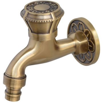 Сливной кран Bronze de Luxe (Бронз Де Люкс) 21982/2 (насадка-для шланга) бронза