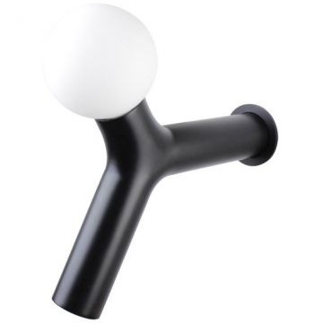 Лейка для душа Y-форма с лампой Bronze de Luxe (Бронз Де Люкс) Liberty 501B-L черный матовый