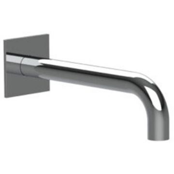 Излив Almar (Алмар) для ванны, 24 см., настенный, с квадратным отражателем, цвет: хром E098011.CR