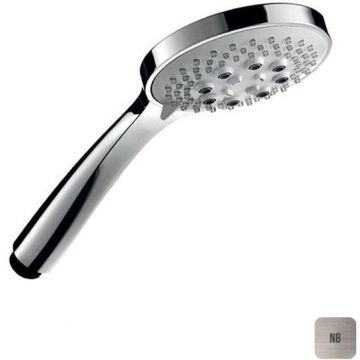 Лейка душевая Almar (Алмар) ручная Еmоtiоn D10 см с 3 типами струи, цвет: никель матовый E082051.NB