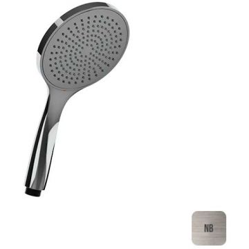 Ручной душ Almar (Алмар) 13 см., настенный, АВS, цвет: Вrushеd Niскеl E082116.NB