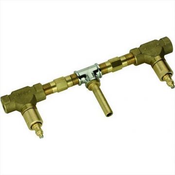 Скрытая часть смесителя Cisal (Кисал) Complementi на 3 отверстия из стены для раковины, ZА00350004 ZA00350004