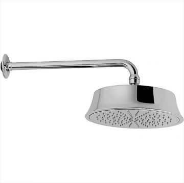 Верхний душ Cisal Shower D220 мм с настенным держателем L270 мм, цвет: хром DS01327021