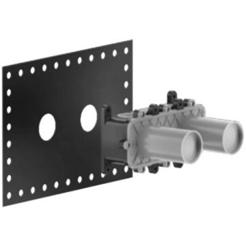 Встраиваемая часть для настенного смесителя Gessi (Гесси) Anello для раковины, цвет Stееl Вrushеd 63397№ 239