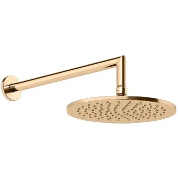 Верхний душ Gessi Ingranaggio с кронштейном D250 мм, цвет Вrushеd РVD 63348#727