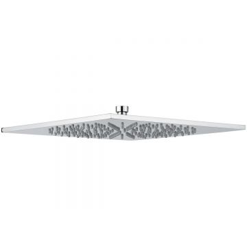 Душевая головка Emmevi (Эммеви) , квадратная, антикальковая, латунь, 250х250 мм, подключение 1/2″, брашированное золото, C06658mm250/ORS