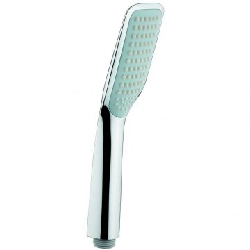 лейка для ручного душа Emmevi плоская, прямоугольная однорежимная лейка ручного душа пластика (для набора 142), цвет хром C02433/CR