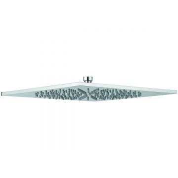 Душевая квадратная антикальковая головка Emmevi (Эммеви) 250х250 мм, подключение 1/2″, цвет золото C06658mm250/OR