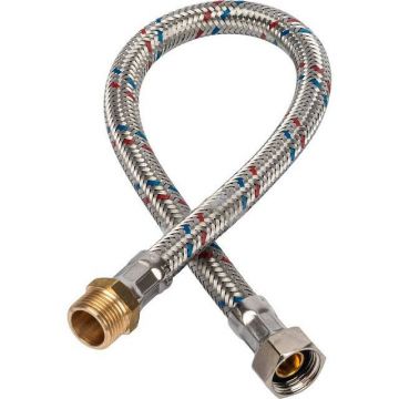 Гибкая подводка Stout (Стаут) для воды НР 3/8 х ВР 3/8 400 мм (SHF-0055-081010)