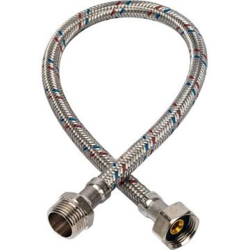 Гибкая подводка Stout (Стаут) для воды НР 1/2 х ВР 1/2 500 мм (SHF-0086-081515)