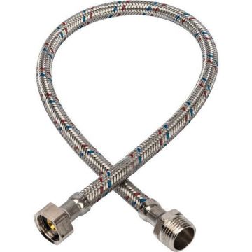 Гибкая подводка Stout (Стаут) для воды НР 1/2 х ВР 1/2 600 мм (SHF-0087-081515)