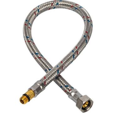 Гибкая подводка Stout (Стаут) для воды M10 (18 мм) х ВР 3/8 500 мм (SHF-0016-181010)