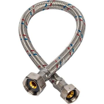 Гибкая подводка Stout (Стаут) для воды ВР 1/2 х ВР 3/8 400 мм (SHF-0105-081510)