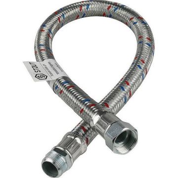 Гибкая подводка Stout (Стаут) для воды НР 3/4 х ВР 3/4 800 мм (SHF-0208-182020)