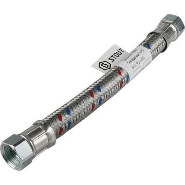 Гибкая подводка Stout (Стаут) для воды ВР 3/4 х ВР 3/4 300 мм (SHF-0303-182020)