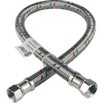 Гибкая подводка Stout (Стаут) для воды ВР 3/4 х ВР 3/4 1500 мм (SHF-0315-182020)