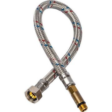 Гибкая подводка Stout (Стаут) для воды M10 (35 мм) х ВР 3/8 400 мм (SHF-0035-351010)