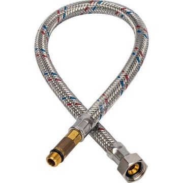 Гибкая подводка Stout (Стаут) для воды M10 (35 мм) х ВР 3/8 500 мм (SHF-0036-351010)