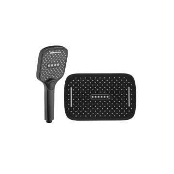 Набор леек (троп.+ручная) Hansen (Хансен) HT3020-1 (НАБОР) черная