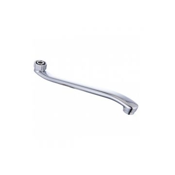 Излив Hansen (Хансен) для ванны изогнутый 35см H 35-S хром