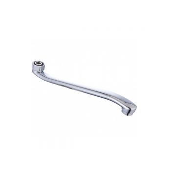 Излив Hansen (Хансен) для ванны изогнутый 40см H 40-S хром