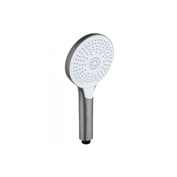 Лейка для душа Hansen (Хансен) 12.5х26.5см (3-функций, кнопка) H3026-3 графит