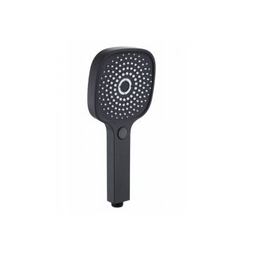 Лейка для душа Hansen (Хансен) 12х26см (4-функций, кнопка) H4011-1 черный